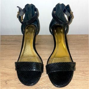 Black Thalia Sodi Wedge Heel